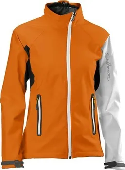 Salomon Active softshell W oranžová/bílá softshell bunda
