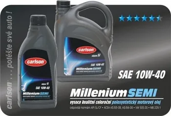 Motorový olej CARLSON MILLENIUM SEMI 10W-40 5L