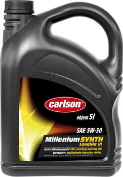Motorový olej Carlson Millenium Synth Longlife III 5W-30