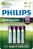 Článková baterie Nabíjecí baterie Philips MultiLife AAA 950 mAh, 4ks