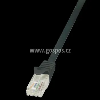 Síťový kabel Intellinet Patch kabel Cat5e UTP 10m černý