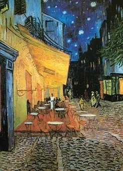 Puzzle Puzzle EuroGraphics Van Gogh Kavárna v noci 1000 dílků 