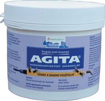 Novartis Agita vodorozpustný granulát proti mouchám 400 g
