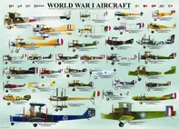 Puzzle EuroGraphics Letadla 1. světové války 1000 dílků 
