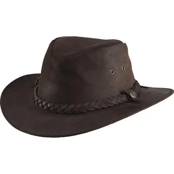 Vybavení pro jezdce Randol's Oiled Suede kožený hnědý