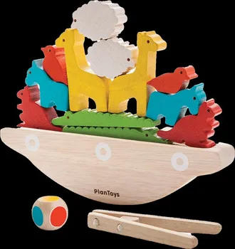 Dřevěná hračka Plan Toys Balanční loď 