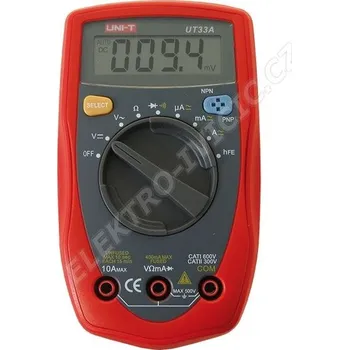 Recenze Multimetr UNI-T UT 33A