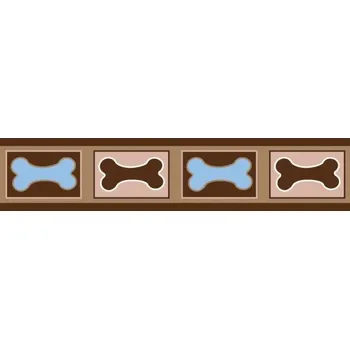 Red Dingo vodítko 25 mm x 1,8 m se vzorem, Bone Yard