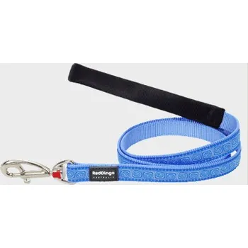 Red Dingo vodítko 25 mm x 1,8 m se vzorem, Hypno Blue