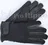 Jezdecké rukavice HKM Thinsulate Winter zimní černé, S