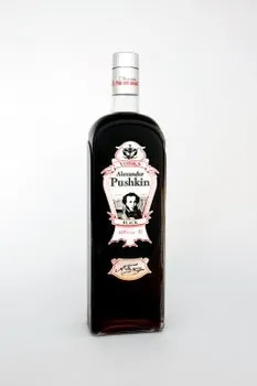 Vodka Fruko-Schulz vodka Alexander Pushkin Black 40%