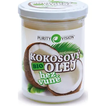 Přisada na vaření a pečení Purity Vision Panenský kokosový olej bez vůně Bio