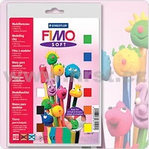Modelovací hmota Kreativní sada Fimo Soft sada - základní