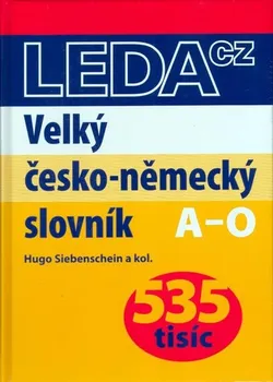 Slovník Velký česko-německý slovník 1+2 díl
