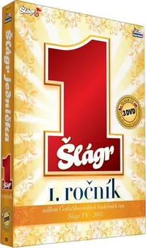 Česká hudba Šlágr jednička - 1.ročník - 3 DVD