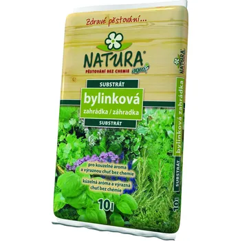Substrát Agro Natura bylinková zahrádka substrát 10 l