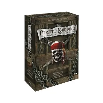 Sběratelská edice filmů DVD Kolekce Piráti z Karibiku 4 disky
