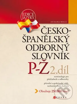 Slovník Česko-španělský odborný slovník 2. díl