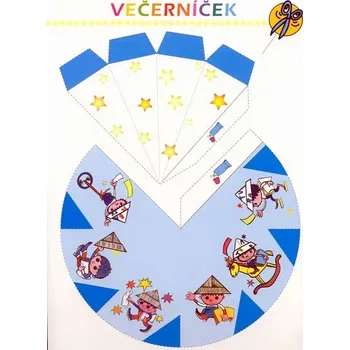 Vystřihovánky Akim AKM2498 vystřihovánky čepice Večerníček