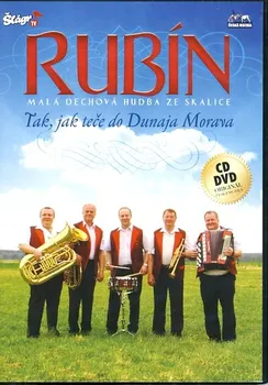 Česká hudba Tak jak teče do Dunaja Morava - Rubín [CD + DVD]