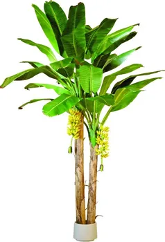 Umělá květina Banánovník, 2 kmeny, 440 cm