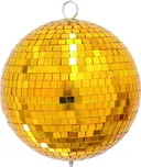 Zrcadlová koule Eurolite 20 cm, zlatá
