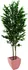 Umělá květina Olivovník 2 kmeny s olivami, 250 cm