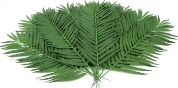 Umělá květina Kokos-palmový list střední, 12kusů 110cm