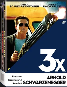 Sběratelská edice filmů 3x Arnold Schwarzenegger (Konečná, Predátor, Terminátor 3) - 3xDVD