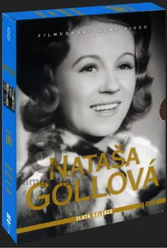 Sběratelská edice filmů Nataša Gollová - kolekce - 4xDVD