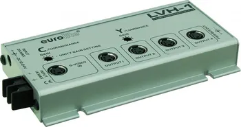 Příslušenství k projektoru Eurolite LVH-1 S-video distribuční zesilovač