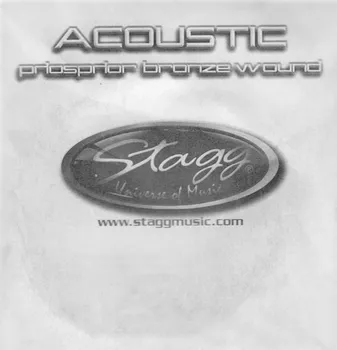 Struna pro kytaru a smyčcový nástroj Stagg PBW-042