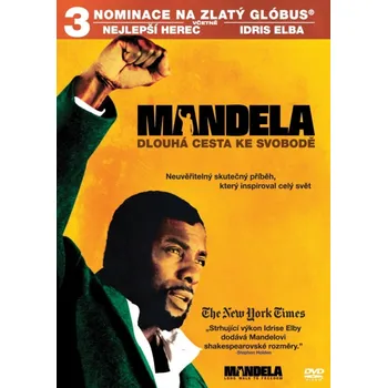 DVD film DVD Mandela: Dlouhá cesta ke svobodě (2013)
