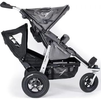 Korbička TFK Buddyseat přídavná sedačka šedá