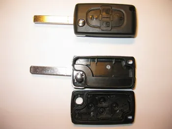 Náhradní obal klíče Citroën, 4-tlačítkový