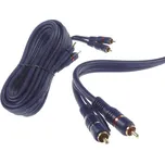 Blue Mid Cinch kabel 1m