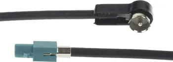 ISO konektor Anténní adaptér FAKRA samec uni/ISO samec, 23 cm