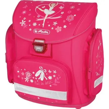 Školní batoh Herlitz Midi Školní aktovka 38 × 37 × 22 cm, baletka