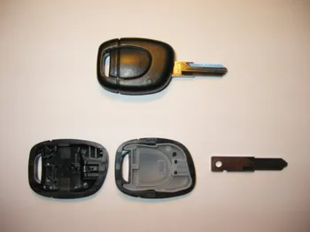 Náhradní obal klíče Renault, 1-tlačítkový