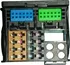 ISO konektor MOST 12-pinový plast konektoru zelený pro VW 2011-