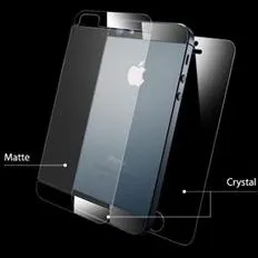 Spigen ochranná folie Ultra Crystal Mix Film pro iPhone 5S/5 (přední a zadní folie) 
