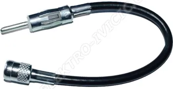 ISO konektor Anténní adaptér ISO -DIN s kabelem 18 cm