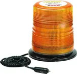 Zábleskový maják 12-24V, oranžový magnet