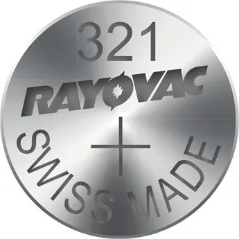 Článková baterie Knoflíková baterie do hodinek RAYOVAC 321