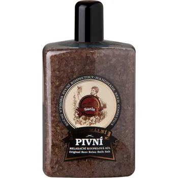 Saela Pivní relaxační koupelová sůl 600 g Koupelová sůl Saela Pivní relaxační koupelová sůl 600 g