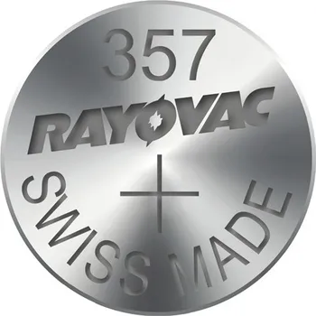 Článková baterie Knoflíková baterie do hodinek RAYOVAC 357