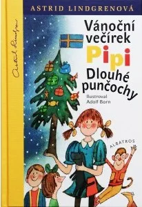 Pohádka Vánoční večírek Pipi Dlouhé punčochy - Astrid Lindgrenová (2022, pevná)