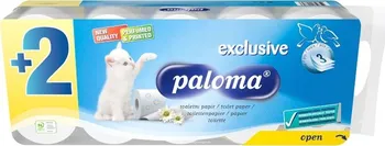Toaletní papír Paloma Exclusive toaletní papír 3 vrstvý 8+2