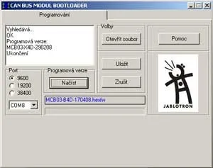 Programátor CAN-Bus modulu ja-mcb01