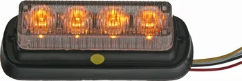 Zadní světlomet PREDATOR 4LED, 12V, oranžový